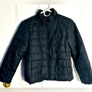Girls Black Puffer coat 🖤
